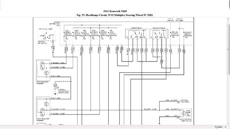 kenworth headlight wiring diagram free download 